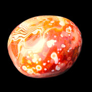 Crazy Silk Banded Agate from Madagascar 40.8g in sunlight - Rocks and Things Store