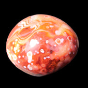 Crazy Silk Banded Agate from Madagascar 40.8g in sunlight - Rocks and Things Store