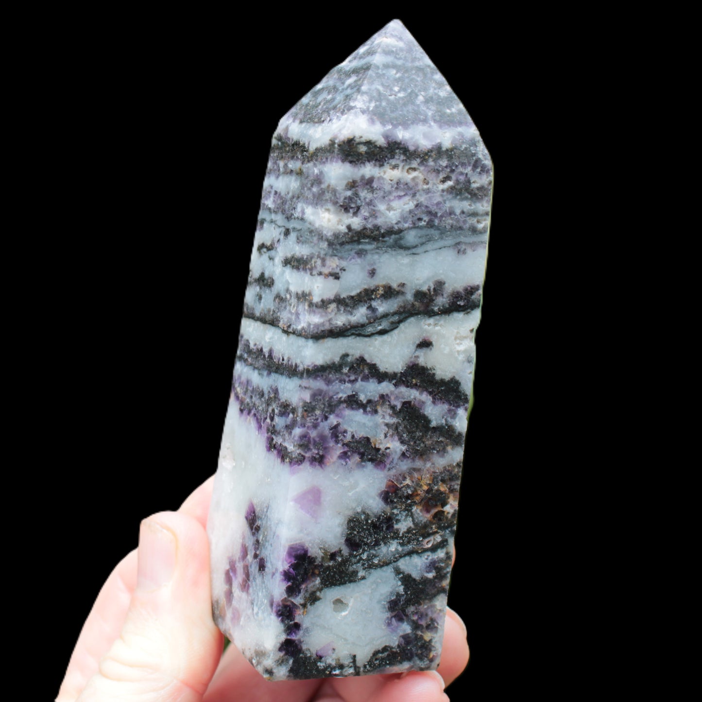 Fluorite obelisk 214g Rocks and Things