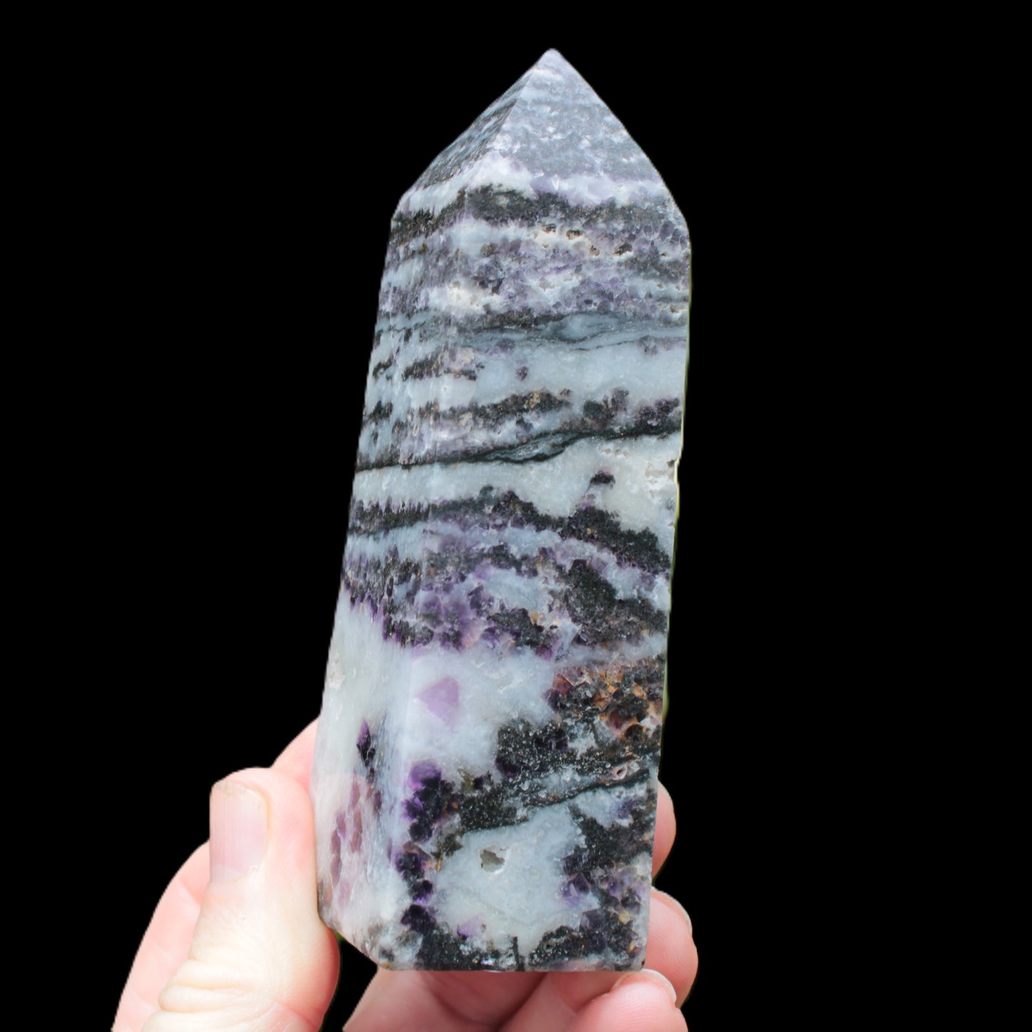 Fluorite obelisk 214g Rocks and Things