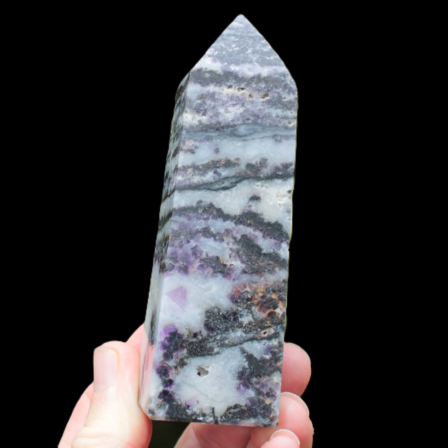 Fluorite obelisk 214g Rocks and Things