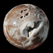 Sphalerite drusy geode crystal sphere  392g in sunlight - Rocks and Things Store