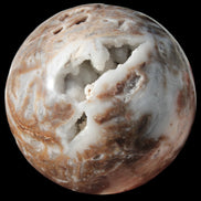 Sphalerite drusy geode crystal sphere  392g in sunlight - Rocks and Things Store