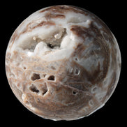 Sphalerite drusy geode crystal sphere  392g in sunlight - Rocks and Things Store