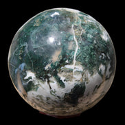 Moss Agate sphere 414g - Rocks and Things Store