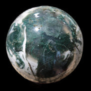 Moss Agate sphere 414g - Rocks and Things Store