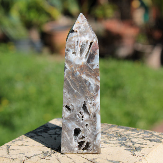 Sphalerite geode obelisk 105g Rocks and Things