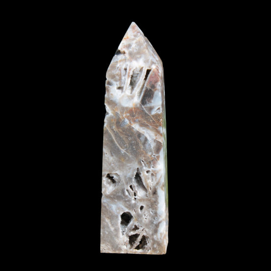 Sphalerite geode obelisk 105g in sunlight - Rocks and Things Store