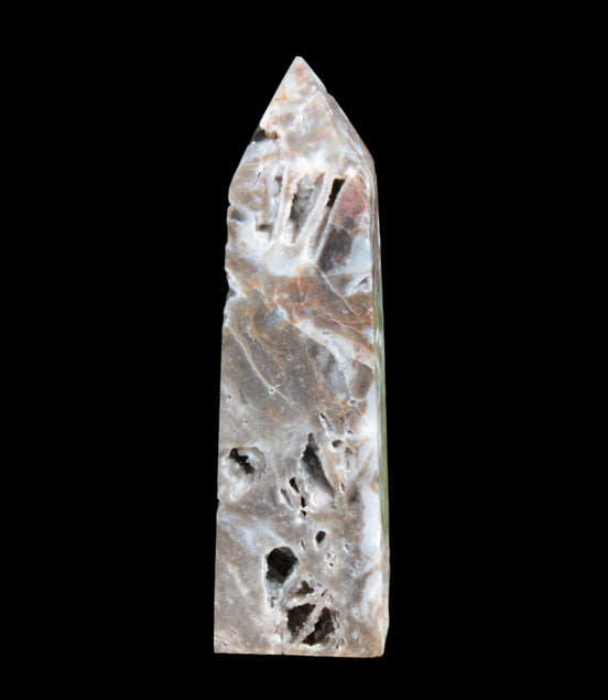 Sphalerite geode obelisk 105g in sunlight - Rocks and Things Store