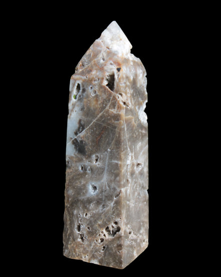 Sphalerite geode obelisk 105g in sunlight - Rocks and Things Store