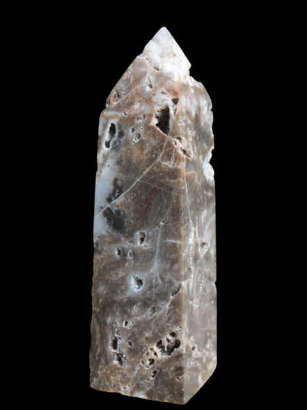 Sphalerite geode obelisk 105g in sunlight - Rocks and Things Store