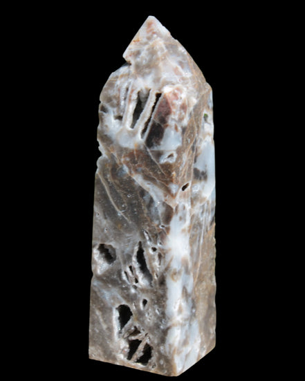 Sphalerite geode obelisk 105g in sunlight - Rocks and Things Store