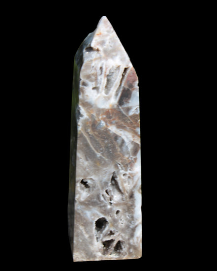 Sphalerite geode obelisk 105g in sunlight - Rocks and Things Store