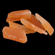 Orange Aventurine 5-7 tiny tumbled stones 5g in sunlight - Rocks and Things Store