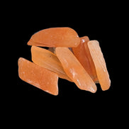 Orange Aventurine 5-7 tiny tumbled stones 5g in sunlight - Rocks and Things Store