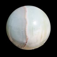 Glorious green Afghan Jade Sphere 347g in sunlight - Rocks and Things Store