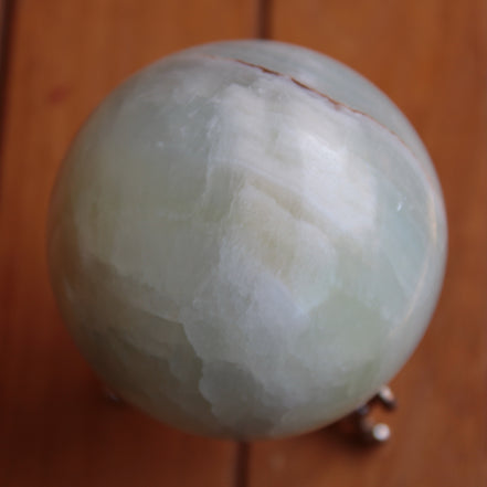 Glorious green Afghan Jade Sphere 347g Rocks and Things