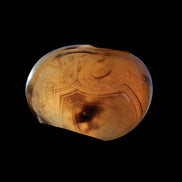 Crazy Silk Banded Agate from Madagascar 51g in sunlight - Rocks and Things Store