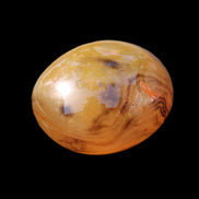 Crazy Silk Banded Agate from Madagascar 51g in sunlight - Rocks and Things Store