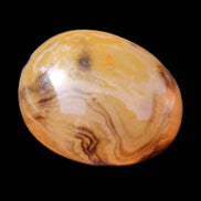 Crazy Silk Banded Agate from Madagascar 51g in sunlight - Rocks and Things Store