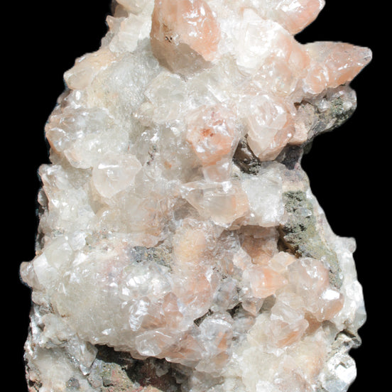 Quartz Paragenesis crystal cluster 132*75*43mm 343g in sunlight