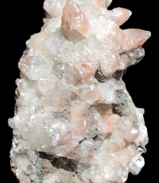 Quartz Paragenesis crystal cluster 132*75*43mm 343g in sunlight