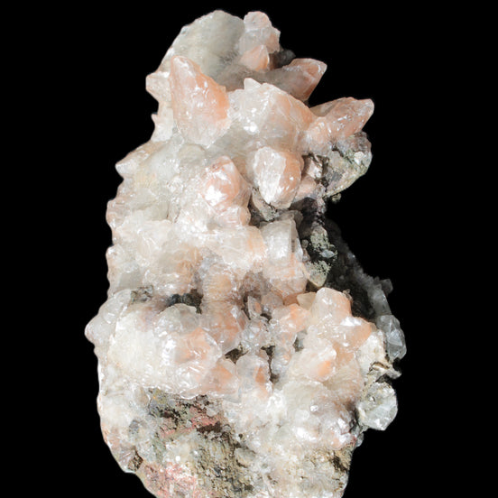 Quartz Paragenesis crystal cluster 132*75*43mm 343g in sunlight