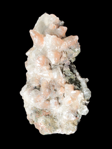 Quartz Paragenesis crystal cluster 132*75*43mm 343g in bright sunlight