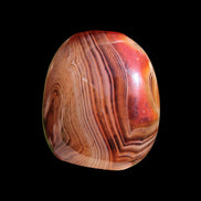 Crazy Silk Banded Agate from Madagascar 43g in sunlight - Rocks and Things Store