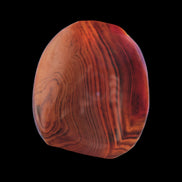 Crazy Silk Banded Agate from Madagascar 43g in sunlight - Rocks and Things Store