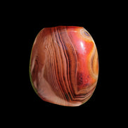 Crazy Silk Banded Agate from Madagascar 43g in sunlight - Rocks and Things Store