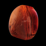 Crazy Silk Banded Agate from Madagascar 43g in sunlight - Rocks and Things Store