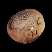 Crazy Silk Banded Agate from Madagascar 43g in sunlight - Rocks and Things Store