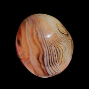 Crazy Silk Banded Agate from Madagascar 43g in sunlight - Rocks and Things Store
