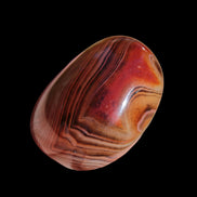 Crazy Silk Banded Agate from Madagascar 43g in sunlight - Rocks and Things Store