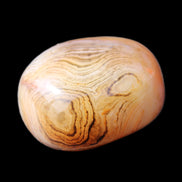 Crazy Silk Banded Agate from Madagascar 43g in sunlight - Rocks and Things Store