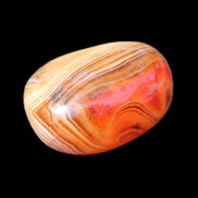 Crazy Silk Banded Agate from Madagascar 43g in sunlight - Rocks and Things Store
