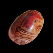 Crazy Silk Banded Agate from Madagascar 43g in sunlight - Rocks and Things Store