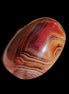 Crazy Silk Banded Agate from Madagascar 43g in sunlight - Rocks and Things Store