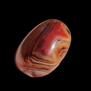 Crazy Silk Banded Agate from Madagascar 43g in sunlight - Rocks and Things Store