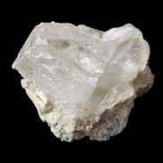 Transparent Quartz cluster on matrix from Skardu, Pakistan 639ct 127g in sunlight - Rocks and Things Store