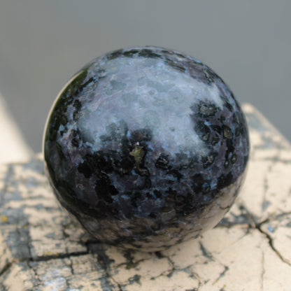 Indigo Gabbro sphere 253g Rocks and Things