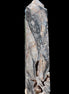 Sphalerite drusy geode obelisk 1960g