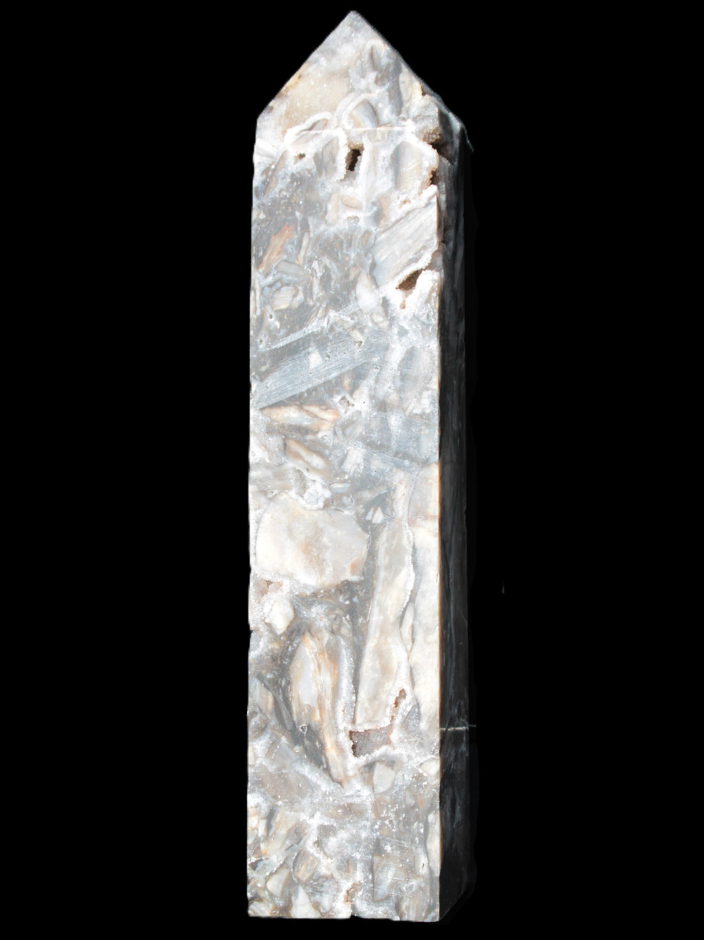 Sphalerite druzy geode obelisk 1960g Rocks and Things Store