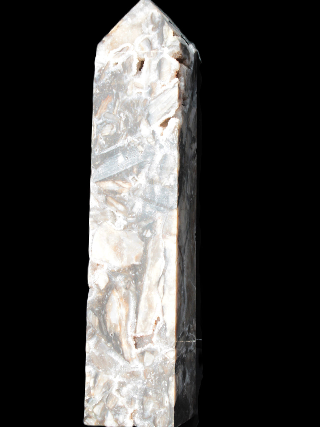 Sphalerite druzy geode obelisk 1960g Rocks and Things Store