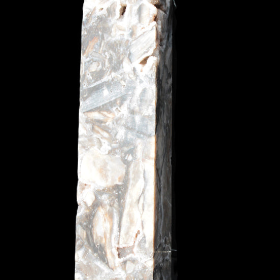 Sphalerite drusy geode obelisk 1960g in sunlight - Rocks and Things Store