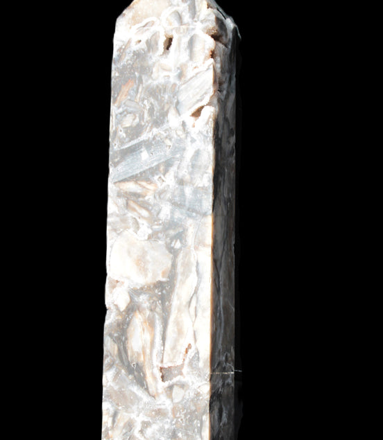 Sphalerite druzy geode obelisk 1960g Rocks and Things Store