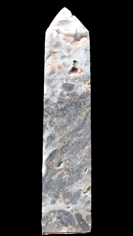 Sphalerite drusy geode obelisk 1960g