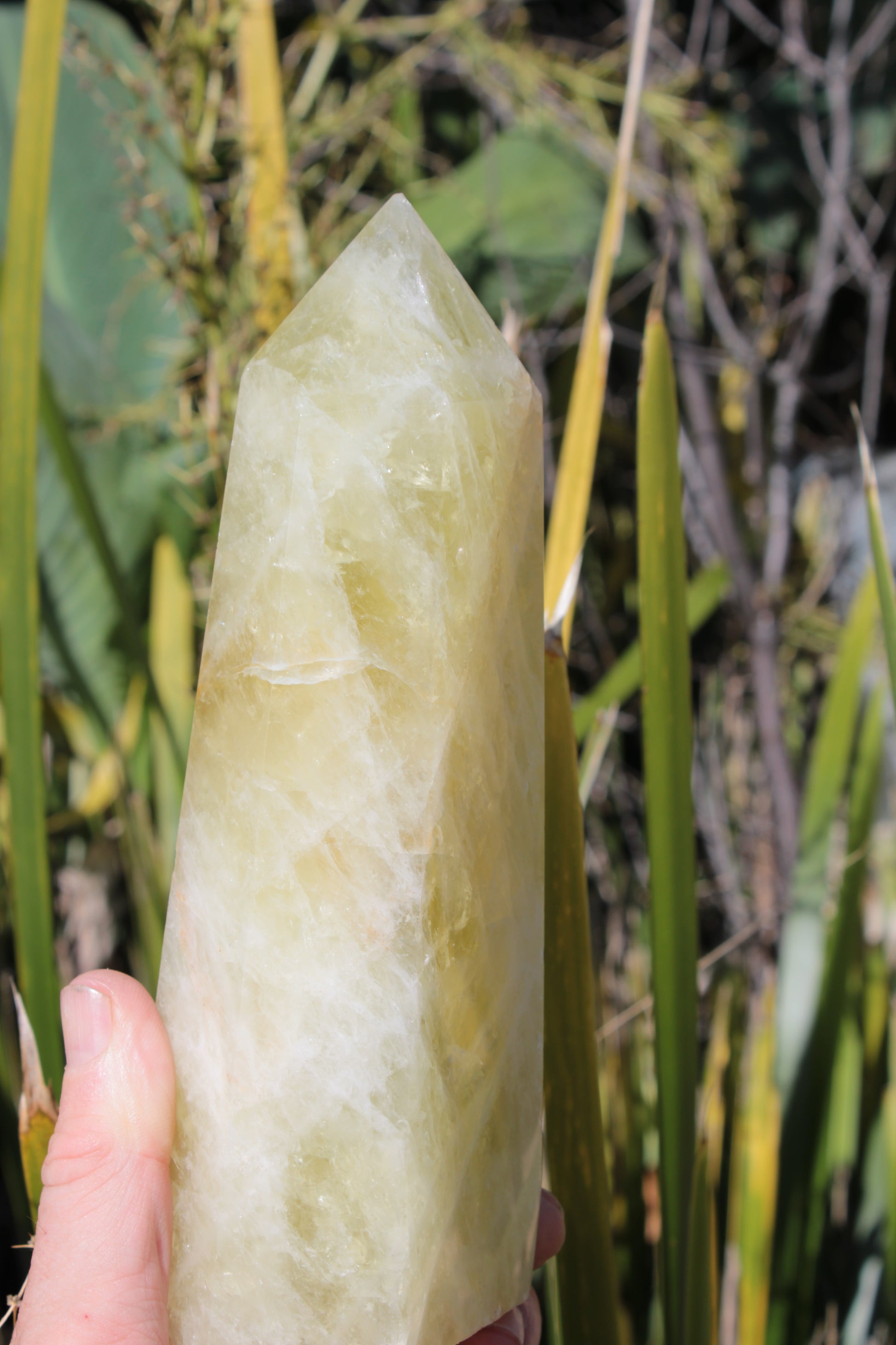 Citrine obelisk 1130g Rocks and Things