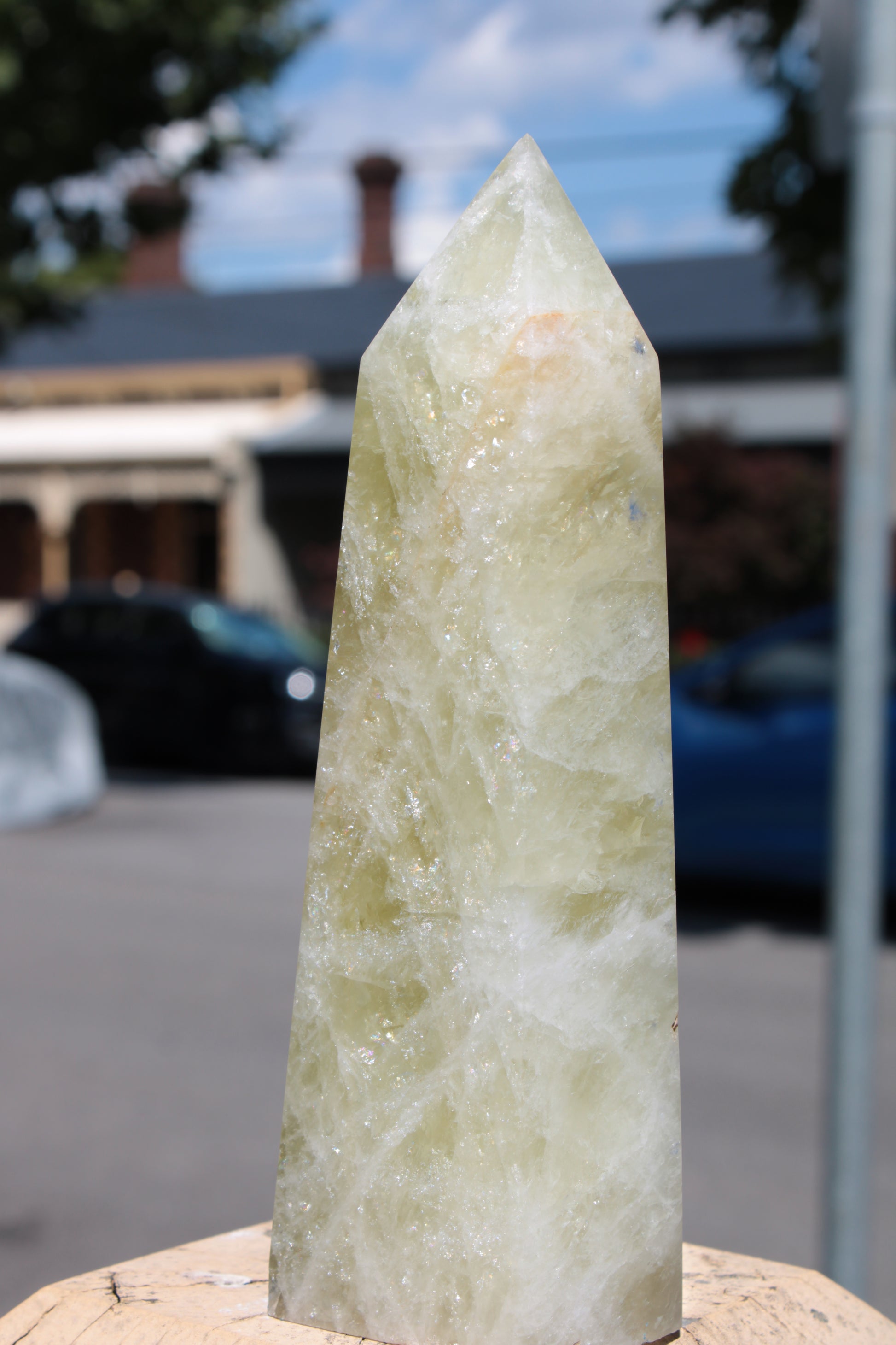 Citrine obelisk 1130g Rocks and Things